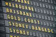 Australian Departure Board