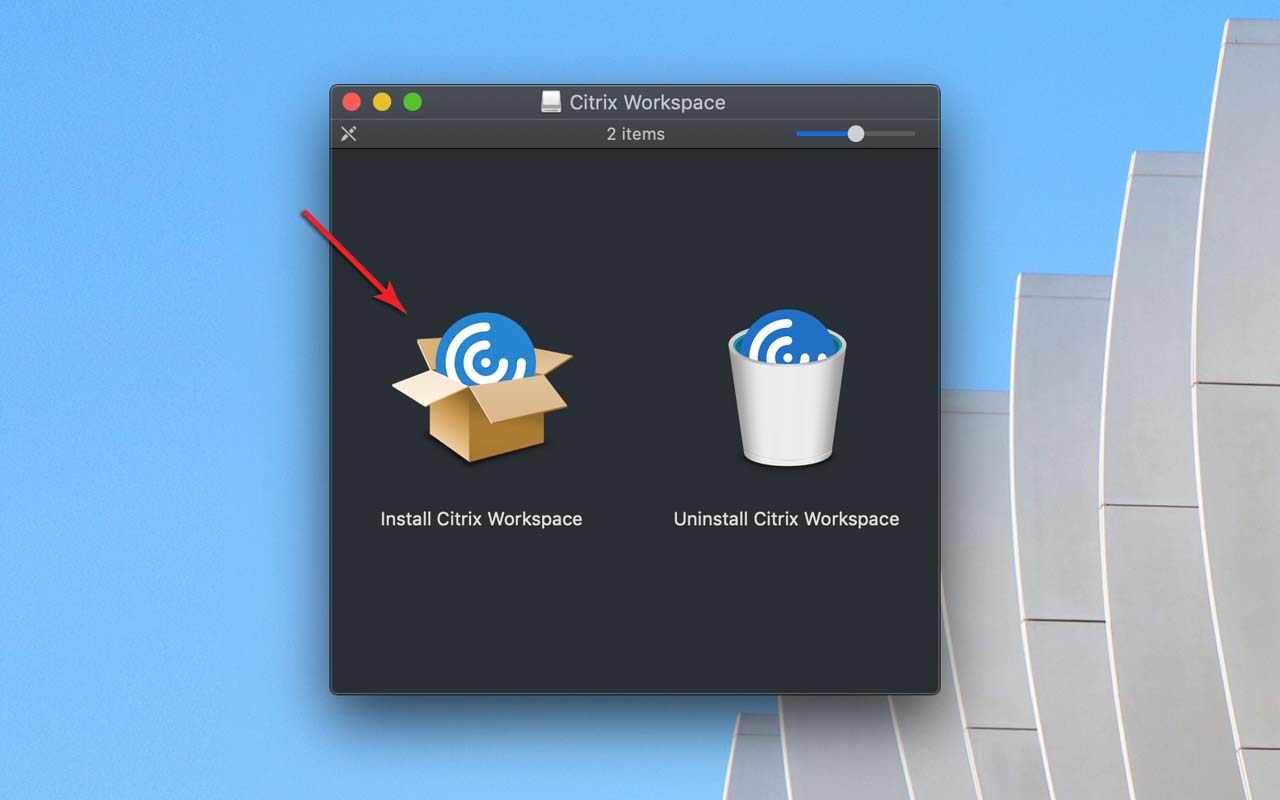 cannot open the citrix workspace