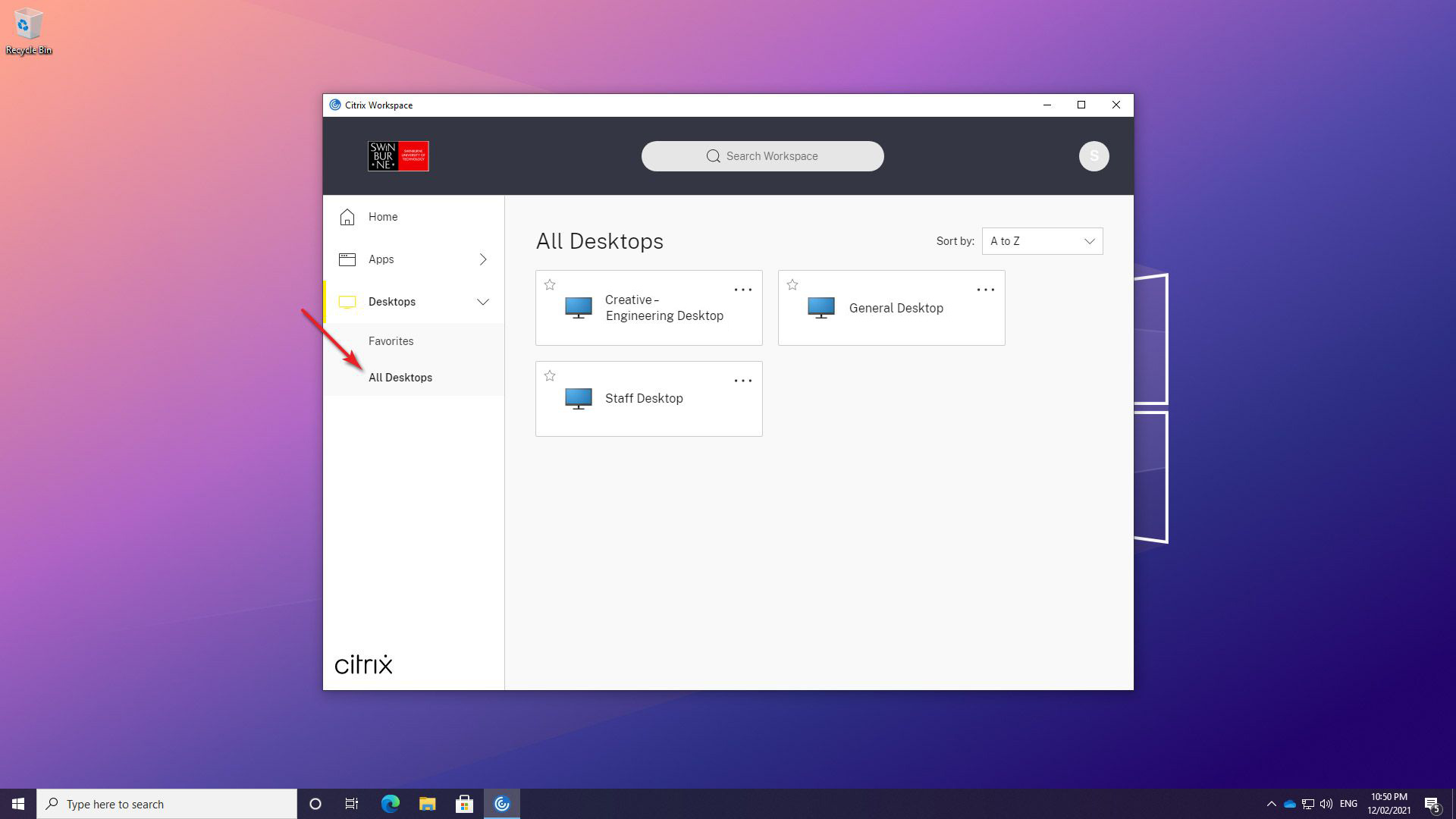 citrix workspace for windows 10 download