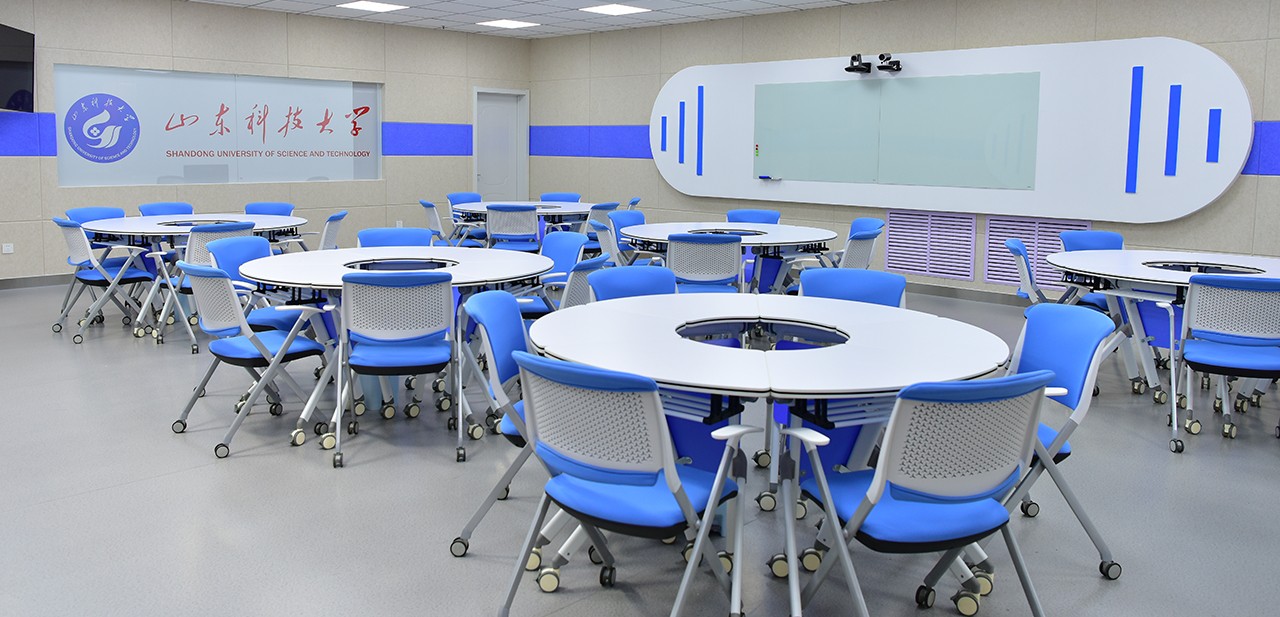 Smart classroom in Shandong University of Science and Technology