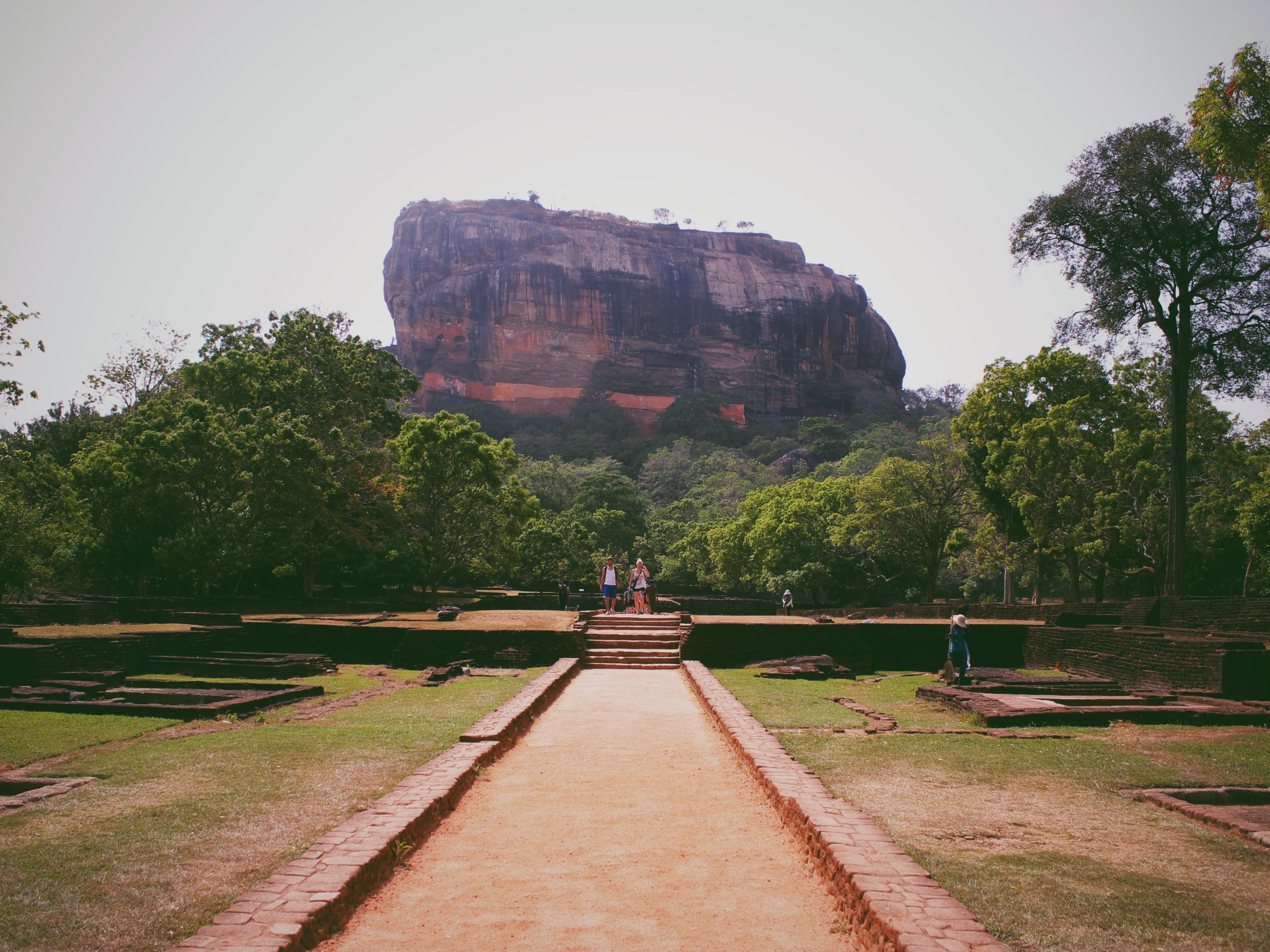 Sigiriya Rock in Sri Lanka 